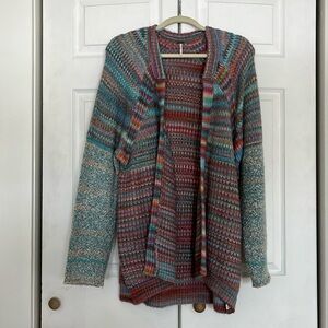 Free People multicolor cardigan